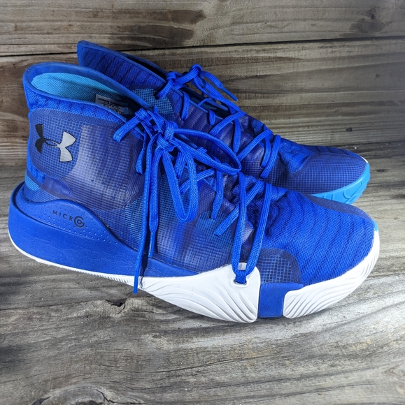 Under armour micro g basketball,13,blue